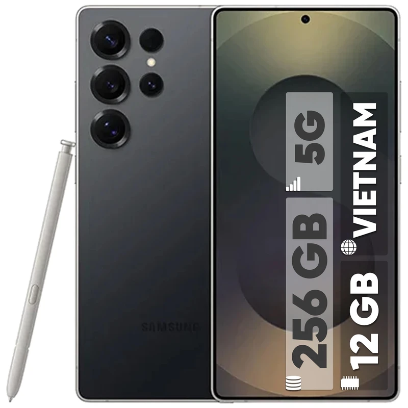 گوشی سامسونگ Galaxy S25 Ultra رجیستر‌شده دو سیم‌کارت 256 گیگابایت با رم 12 گیگابایت - پک ویتنام